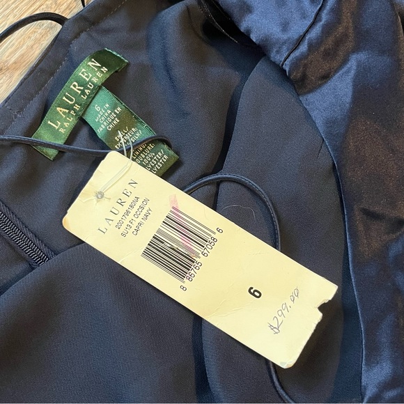 Ralph Lauren 100% Silk Slip Dress - Picture 6 of 16